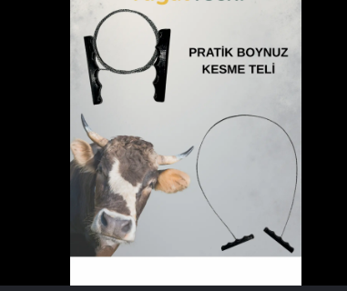 Keçi / Sığır / İnek Boynuz Kesme Teli – El Tutma Entegre – Pratik 10 Adet
